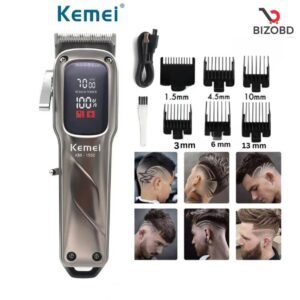Kemei KM-1550 Professional Hair Clipper and Beard Trimmer Salon Series for Men