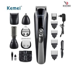 Kemei KM-600 Trimmer Combo – Black