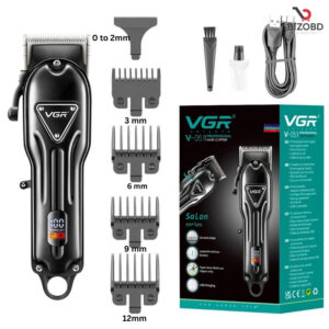 VGR V-051 Professional Hair Clipper and Beard Trimmer Salon Series for Men